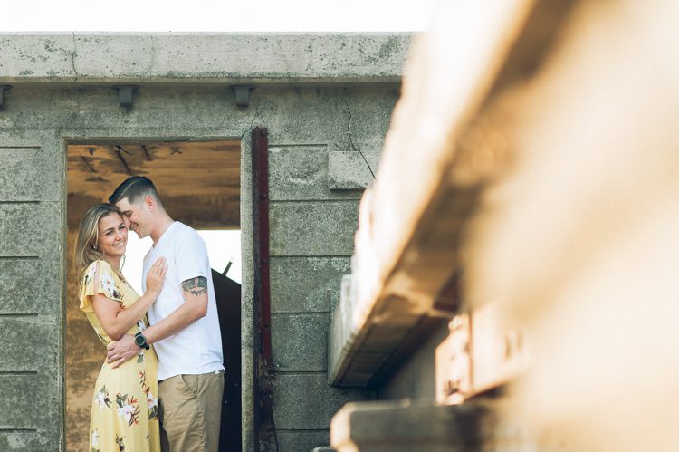 Summer in NJ is all about going to the beautiful Jersey Shore, Alex and Dennis chose to do their engagement session at Sandy Hook NJ during the sunset with gorgeous sparkling ocean in the background. Alex and Dennis Sandy Hook NJ beach engagement captured & photography by MJ from Pearl Paper Studio, New Jersey, New York and Long Island wedding photographer Pearl Paper Studio. Photographing fun, warm and energetic couples on their wedding day is our specialty so we'd love to hear about your wedding day!