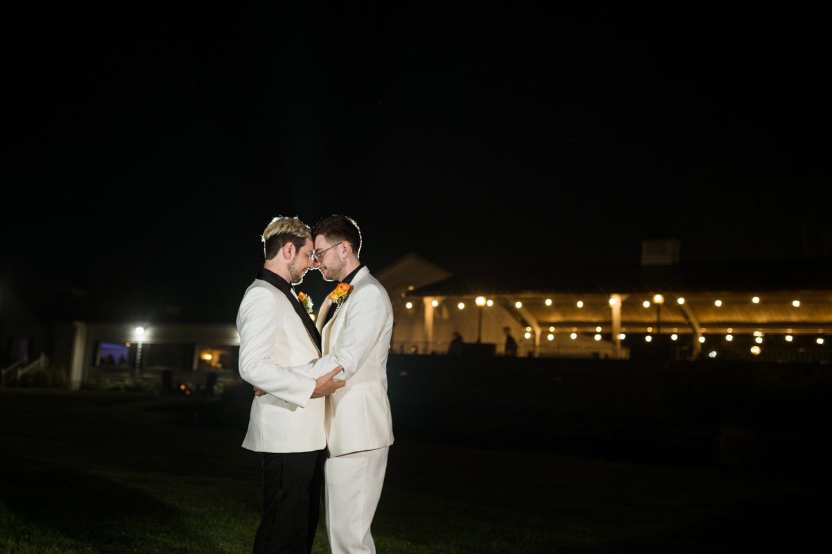 Michael and TJ's The Club at Picatinny NJ Wedding. Love is love and we love being part of all celebration and honored to have been part of Michael and TJ's same sex marriage at The Club at Picatinny NJ. Michael and TJ's same sex wedding at The Club at Picatinny NJ captured by Steve from Pearl Paper Studio. Pearl Paper Studio is here to capture real emotions, fun couples with non-traditional wedding stories, now we are booking small intimate backyard wedding, outdoor tent wedding, farm wedding, elopements, nyc elopements. We are currently booking fall 2022 and 2023 weddings in NJ, NY, Brooklyn and Long Island.